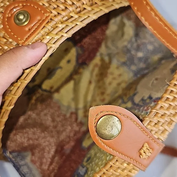 Boho Round Crossbody Bag - Picture 5 of 7